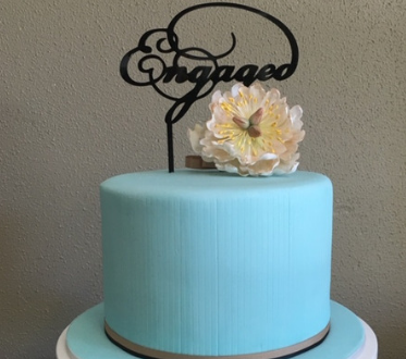 engagement cakes